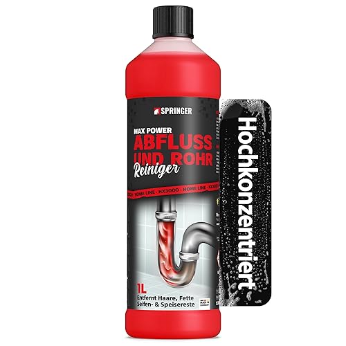 SPRINGER HX3000 - Rohr & Abflussreiniger MAX POWER - 1