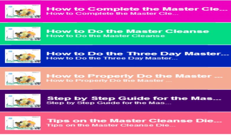 Master Cleanse Diet Guide:Amazon.com:Appstore for Android