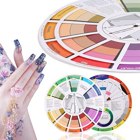 Professional Color Wheel for Artists and Tattoo Artists - Circulo Cromatico