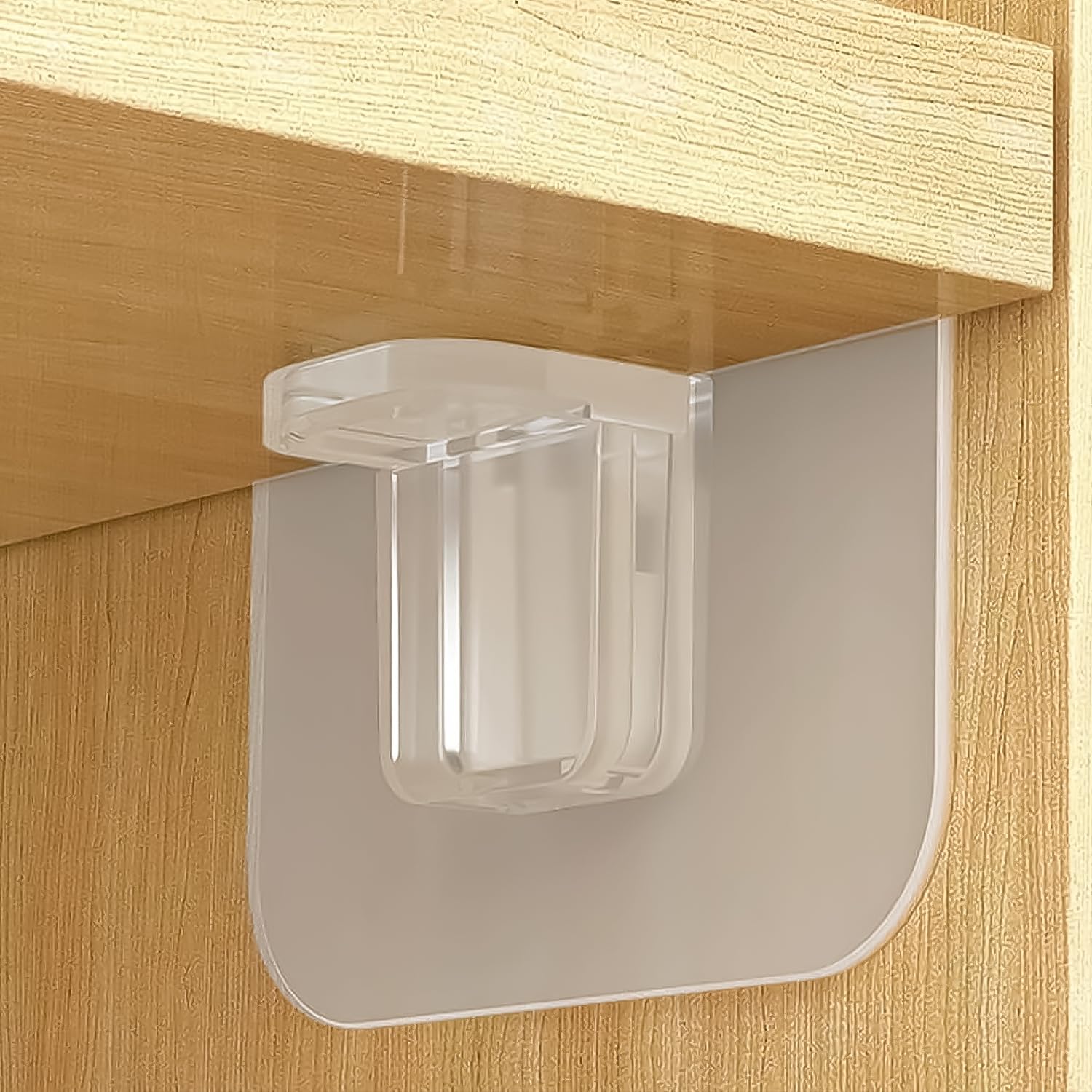 SUNVIBE® 20 Pieces Adhesive Partition Hook, No Drill Shelf Support Brackets Suitable for Kitchen Lockers, Wardrobes, Display Cabinets (B09P53RT1Y) Amazon Price History, Amazon Price Tracker