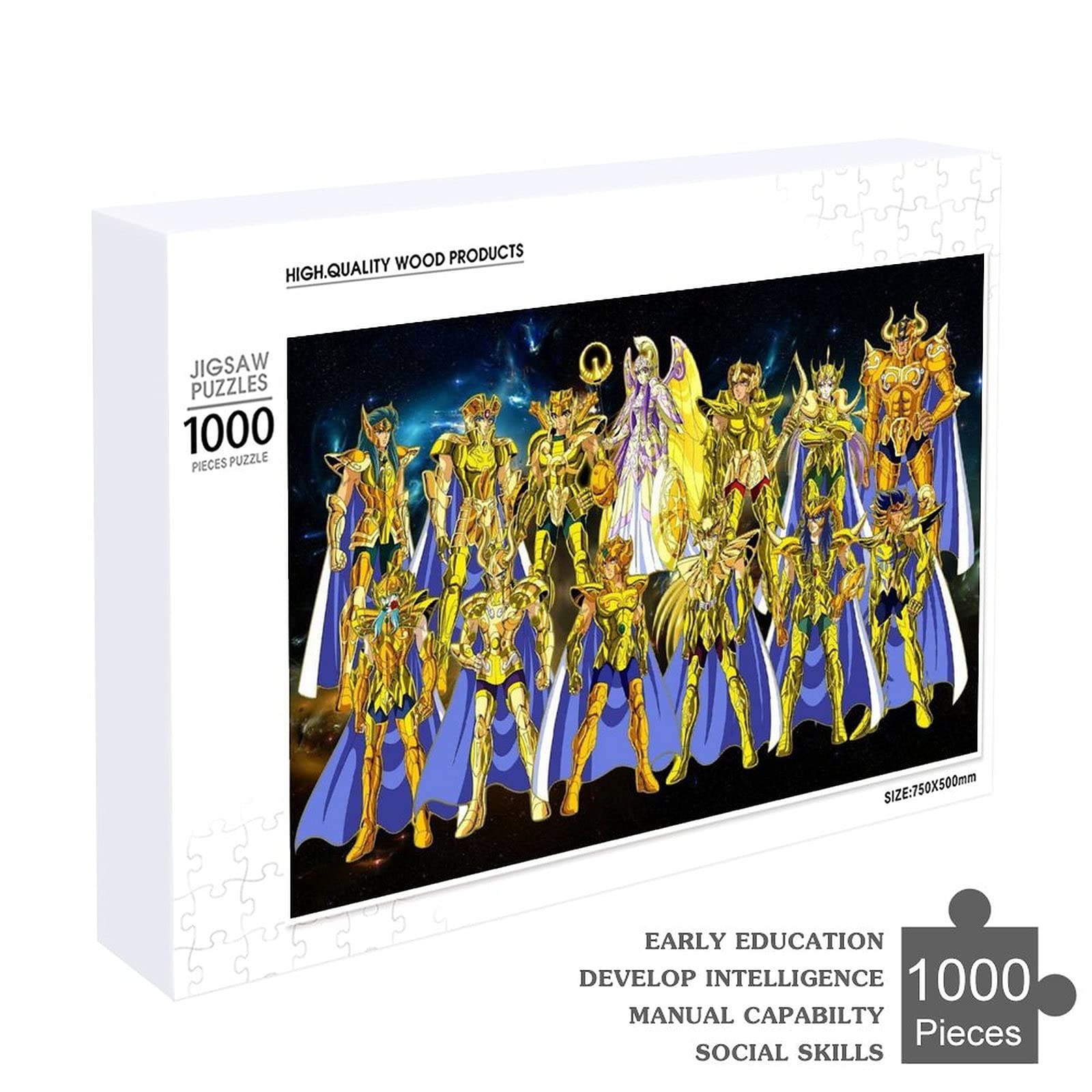 Amazon.co.jp: 聖闘士星矢 1000ピース 500ピース 子供用知育玩具 親子