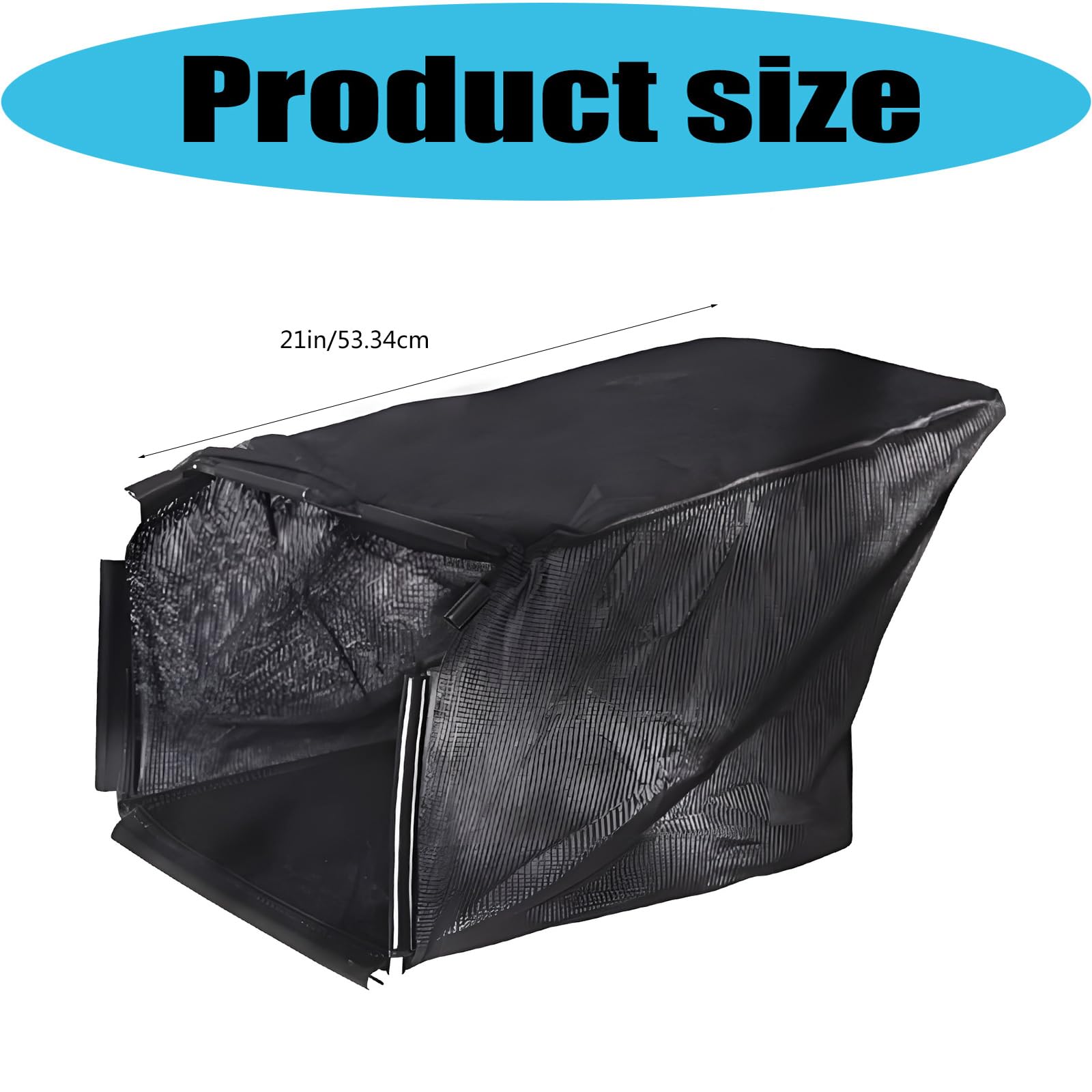 Bolsa de recogida de césped de poliéster para un mantenimiento y limpieza eficientes del patio 587100402 C361029Er 587100408 Bolsa