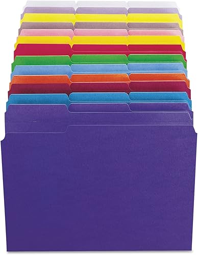 Vista 55 de Smead Carpeta, carta, 11 puntos, tamaño 1/3, Rojo