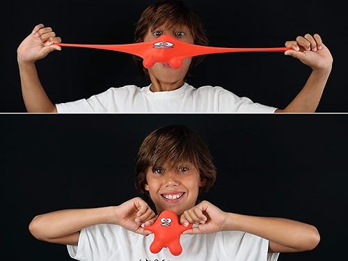 Miniatura 3 de JA-RU Elastic Guy (3 juguetes esponjosos) Figuras de acción de lucha flexibles. Paquete de juguetes antiestrés rellenos de arena. Juguetes