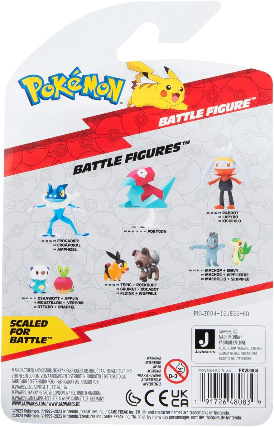 Pokémon PKW3004 Battle Figure - Porygon - Official Battle Figure