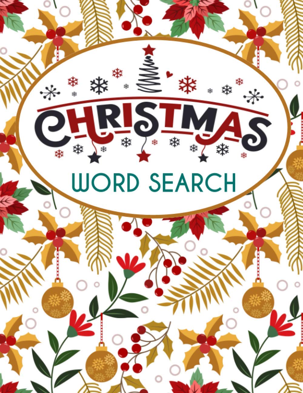 CHRISTMAS WORD SEARCH: Large Print Wordsearch Books For Adults