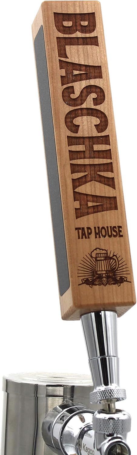 Personalized Beer Tap Handle with Chalkboards-Laser Engraved