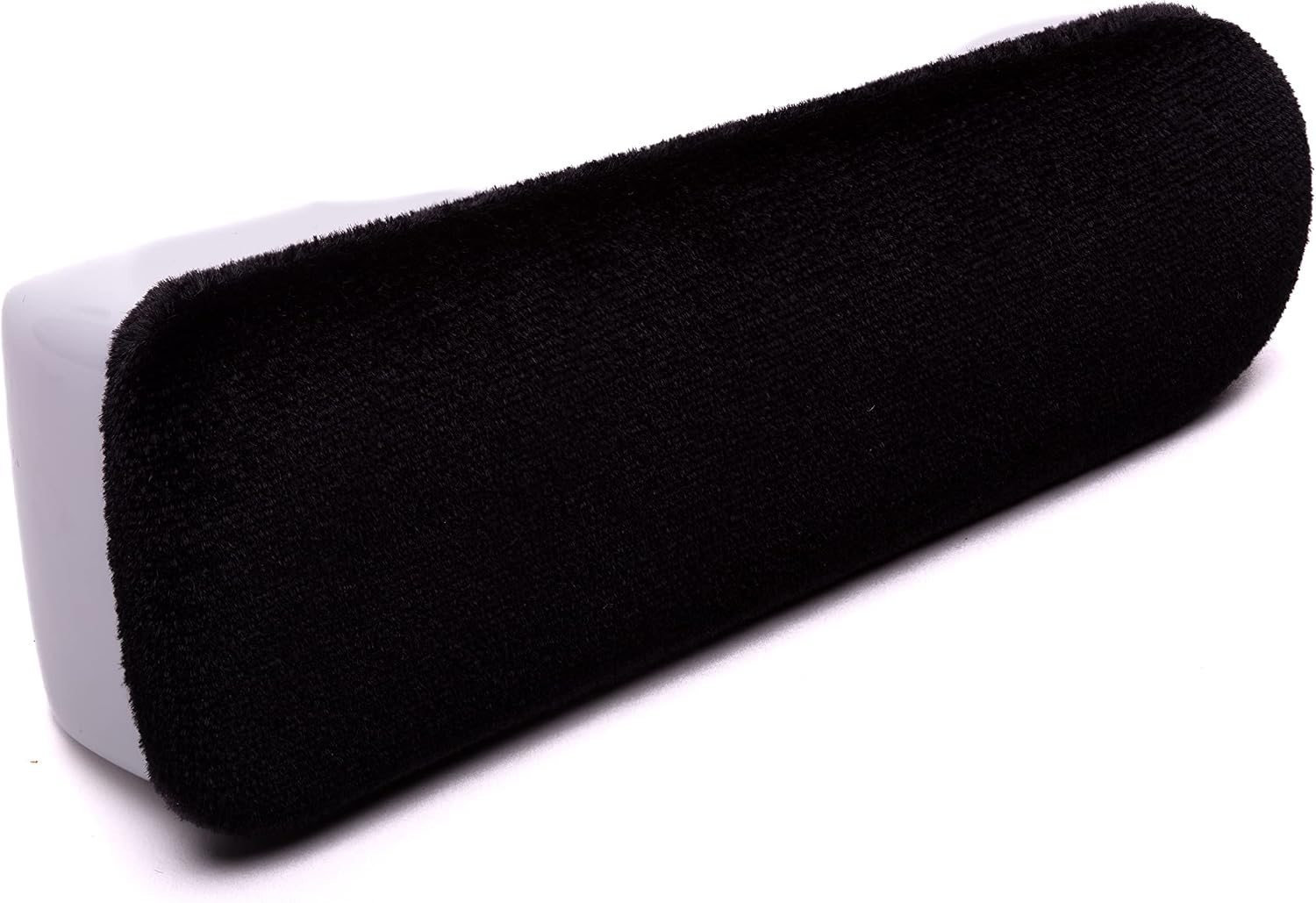 ANALOGIS Velvet Brush 5 for Record Care with Needle Brush & Plastic Cover, Black, Retro Style, Turntable Accessory - Image 4