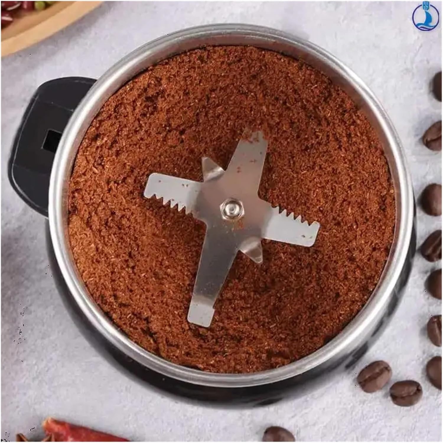 Fit for 400W Electric Multifunctional Coffee Grinder - Versatile Kitchen Grinder for Cereal, Nuts, Beans, Spices, and Grains(US)