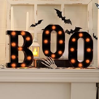 Halloween Decorations-3 Marquee Light up Letters