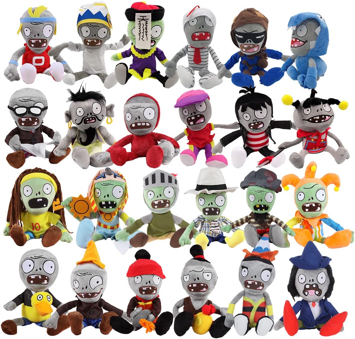 Tavashome Plants and Zombies Plush Toy Set, PVZ 1 2 Stuffed