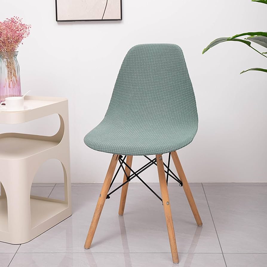 Coprisedie In Velluto Elasticizzato - Set Da 4 Pezzi, Con Braccioli | Bianco, Per Sala Pranzo, Ufficio, Cucina - Foto 12