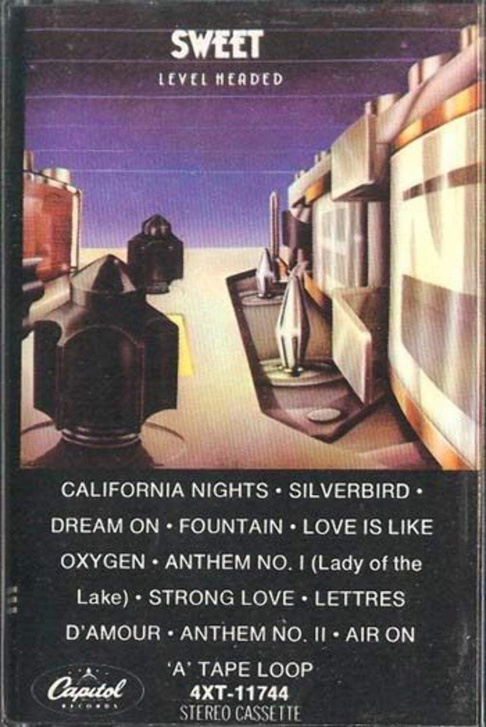 SWEET: Level Headed Cassette Tape