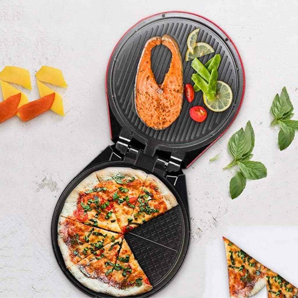 Electric Baking Pan，Double-Sided Heating Pan Machine Grill Automatic Power Off Non-Stick Tray Easy To Clean