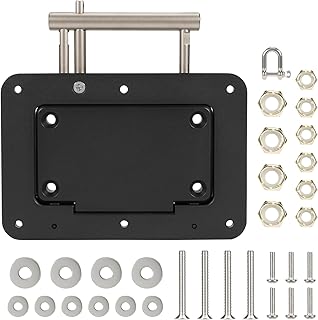 010-12832-61 Quick Release Plate System, Compatible with Garmin Force Kraken Trolling Motor - Replace 010-12832-60, 0100209801- Black w/ Hardware Mount Bracket Boating Sailing Replacement Tool
