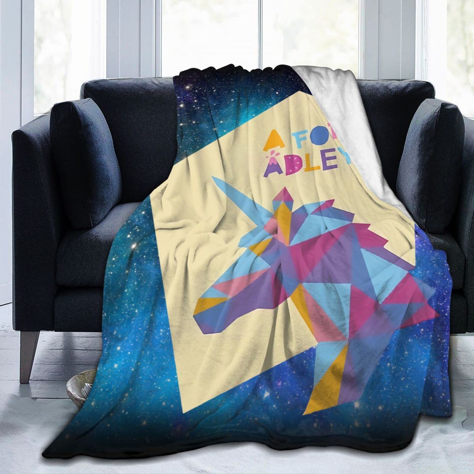 Suyggck Boys Black A For Adley Blanket Flannel Blankets Soft Cozy Lightweight Bed Decoration Blanket For Kids Girls Men Women 50''X40'',
