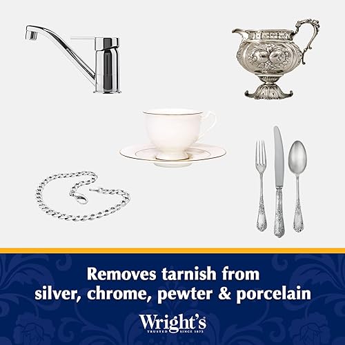 Miniatura 6 de Brillo Wrights Silver Cream80 oz 1 unidad