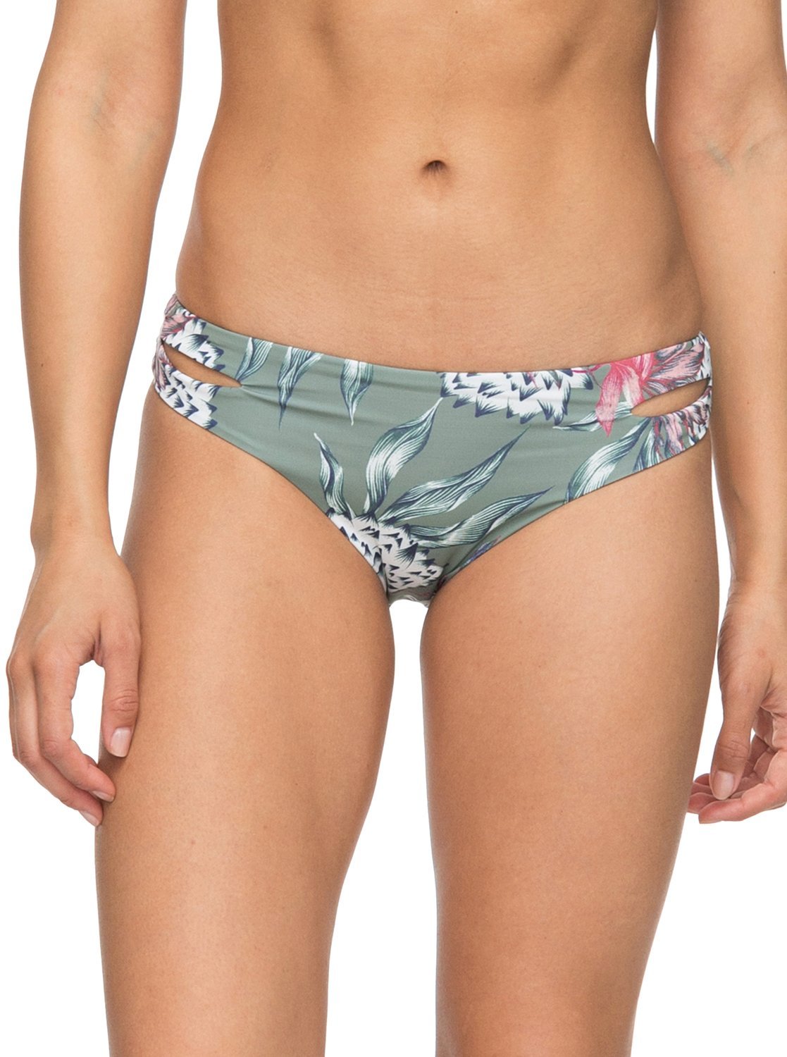 Roxy Women's Cheeky Low-Rise Bikini Bottom – UPF 50+, Quick Dry, Stretch Swimwear for Beach, Poolside, Surf, Swim, Resort Wear, Indigo, Medium — view 32