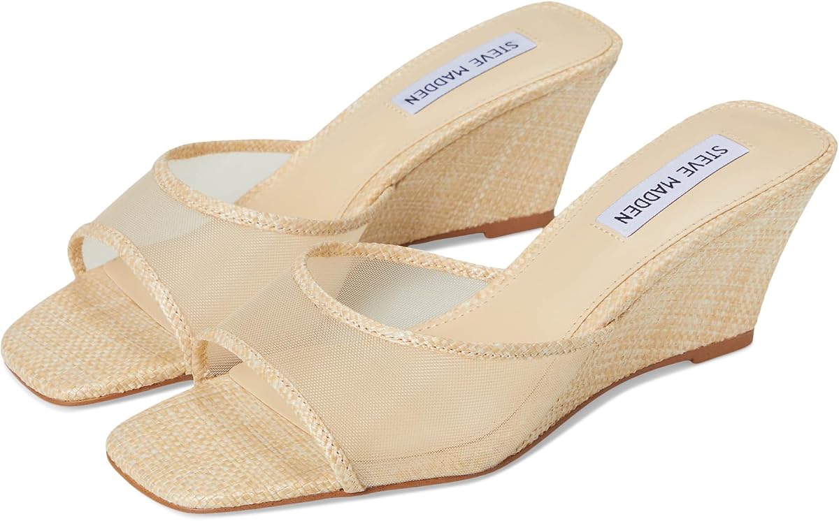 Steve Madden Sandalia de cuña Seleste para mujer