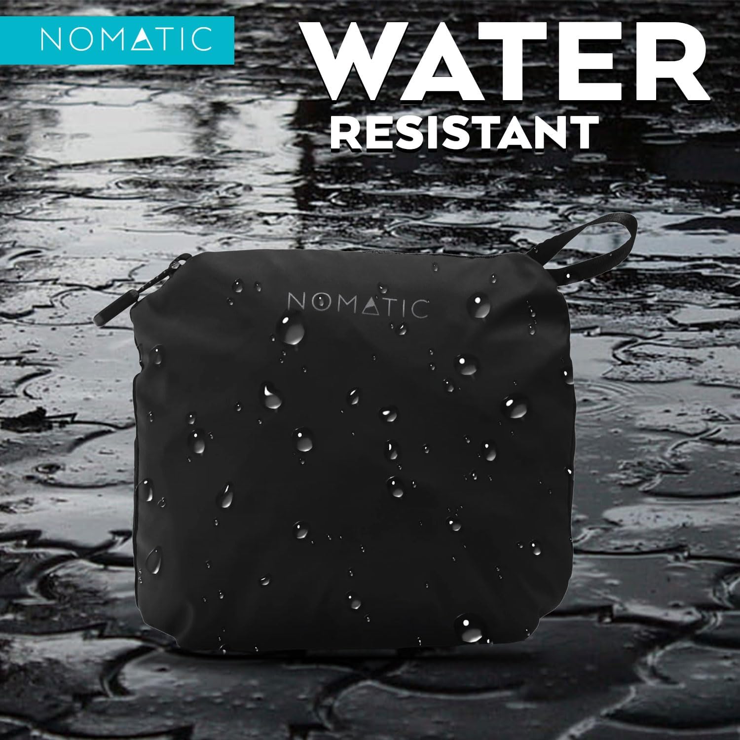 NOMATIC Navigator Collapsible Tote Bag - 28L Black - Unisex Adults - Perfect for Travel, Work, or Gym