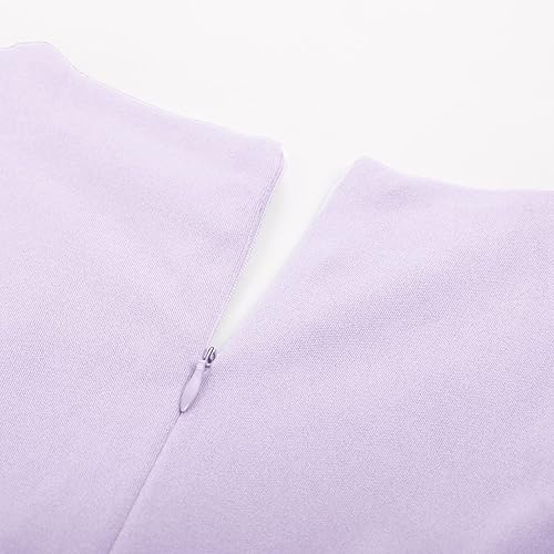 Miniatura 3 de GRACE KARIN - Vestido lápiz entallado y vintage de los años 50 y 60 con mangas casquillo para mujer