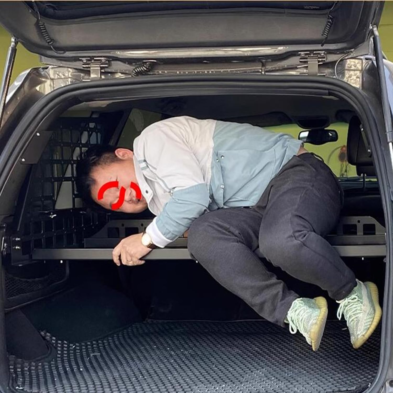 1999-2005 for Jeep Grand Cherokee WJ Molle Panel Modular Storage Panel System Trunk Shelf Interior Rear Trunk Cargo — view 4