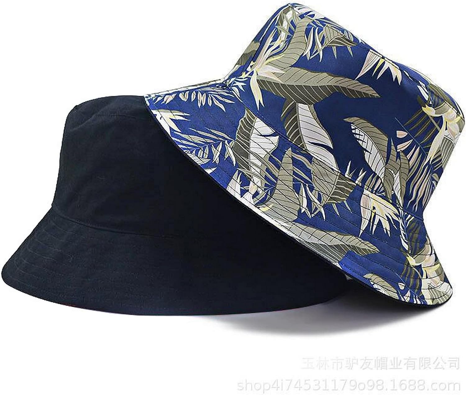 XXL Oversize Sun Hat Big Heads Bucket Hat Adjustable Plus 24.4 inches-26.7inches (62-68 cm)