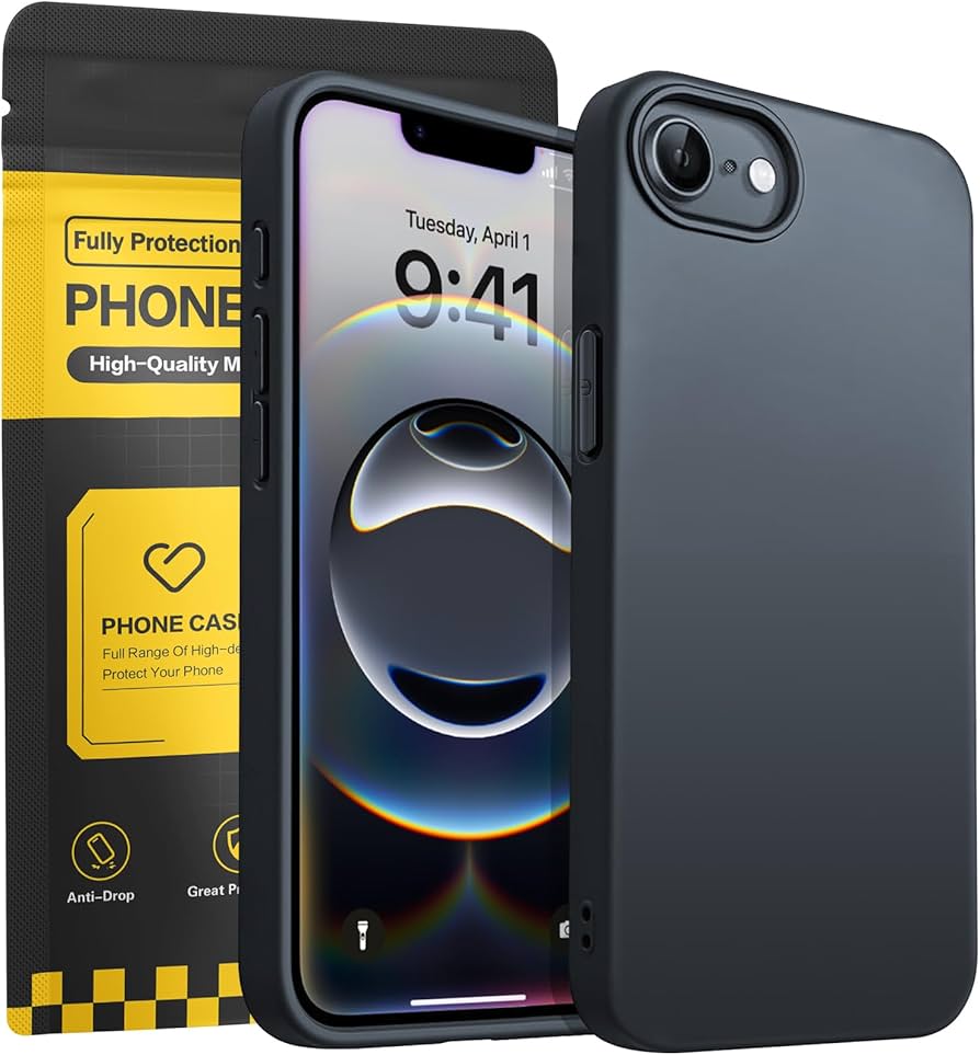 iPhone 16e ブラック 128GB SIMフリー透明ケース付き iPhone ☆Appleストア版 国内正規SIMフリー iPhone16e 128GB