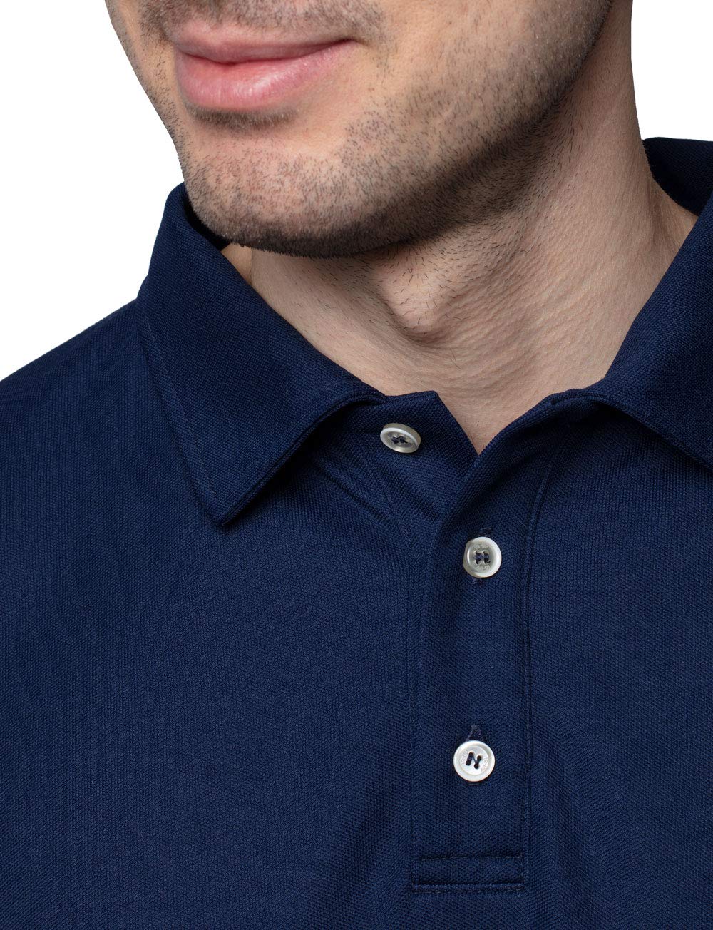 iQ-UV 50+ Sonnenschutz, Regular Geschnitten Polo da UV Uomo