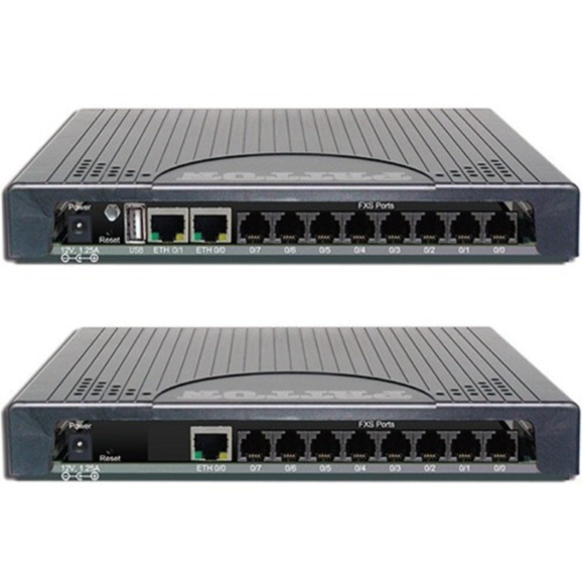 Patton Electronics - SN4141/8JS8V/EUI - Patton SmartNode 4140 SN4141/8JS8V/EUI VoIP Gateway - 1 x RJ-45-8 x FXS -