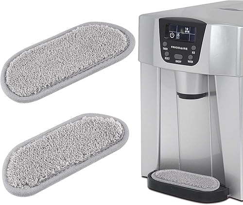 Miniatura 1 de Bandeja de goteo para refrigerador, 2 unidades, almohadilla absorbente para refrigerador, dispensador de agua, bandeja de goteo de agua para