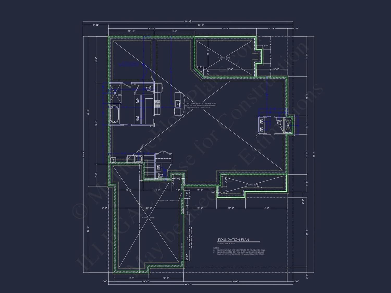 20-1751 House Plan - Explore a Stunning 1.5-Story House Plan with CAD Blueprints