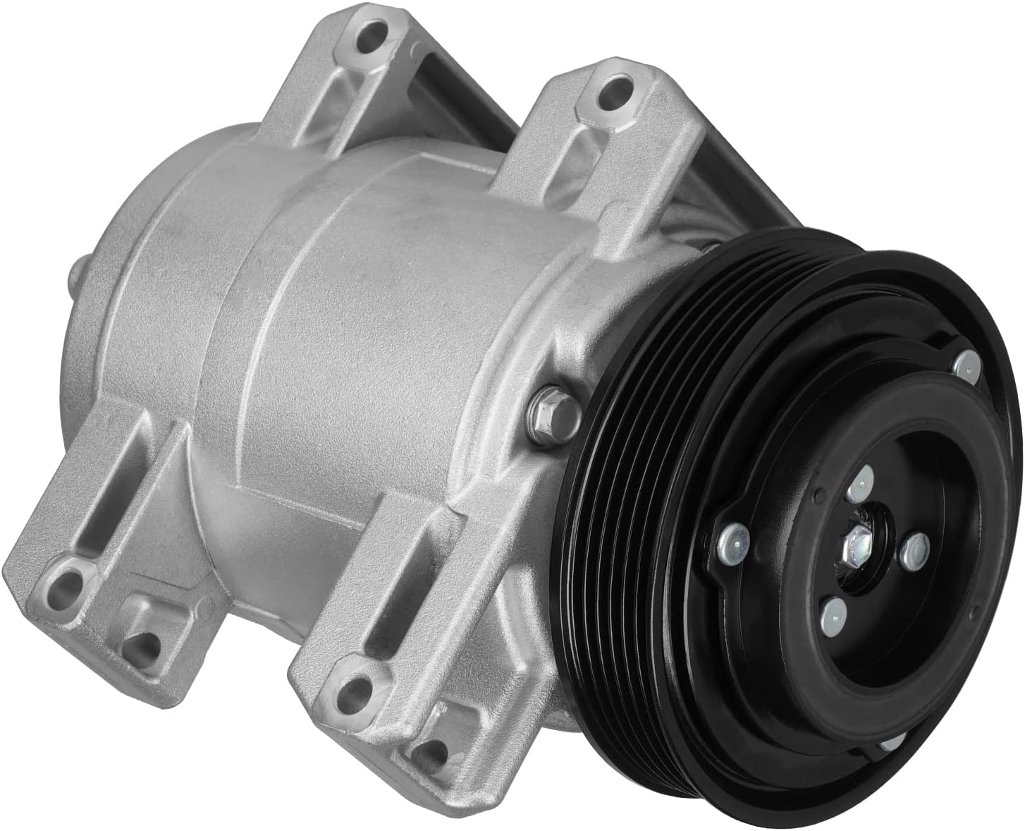 New Ac Air Condition Compressor with clutch for Nissan Rogue 2008-2013 2.5L, for Nissan Rogue Select 2014-2015, for Cabstar Base 2008-2009 2.5L A/C Compressor w/One Plug