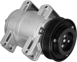 New Ac Air Condition Compressor with clutch for Nissan Rogue 2008-2013 2.5L, for Nissan Rogue Select 2014-2015, for Cabstar Base 2008-2009 2.5L A/C Compressor w/One Plug