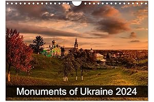 Monuments of Ukraine Putin 2024 Wall Calendar