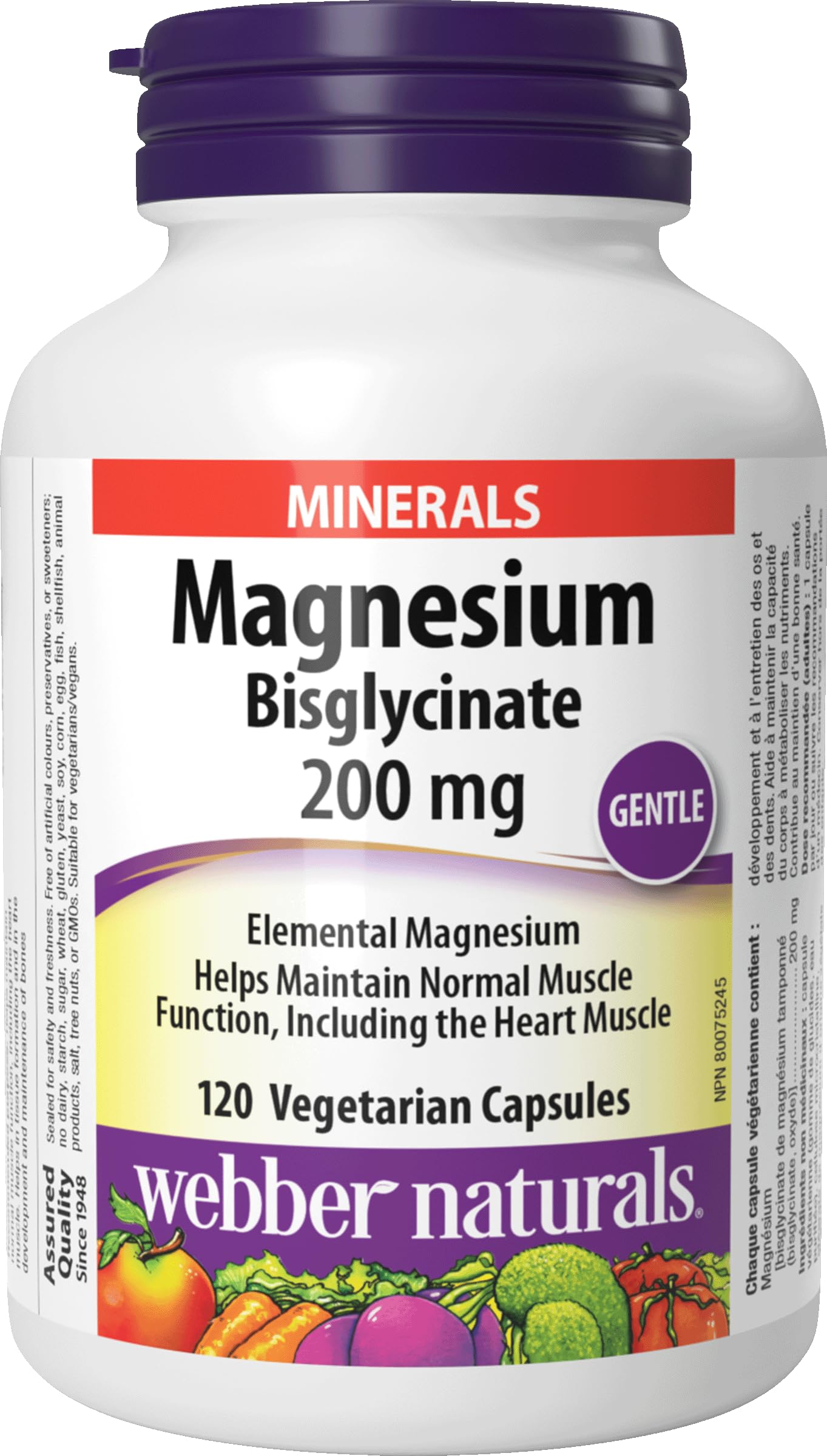 Webber Bisglycinate de magnesium