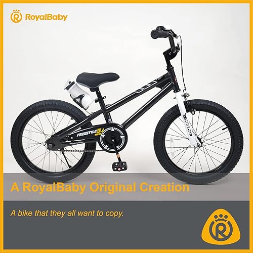 Miniatura 11 de RoyalBaby Kids Bike Freestyle Classic & EZ Balance Pedal Switchable Bicycle, 12 14 16 18 Inch, 3-10 Years Toddler to Big Kids