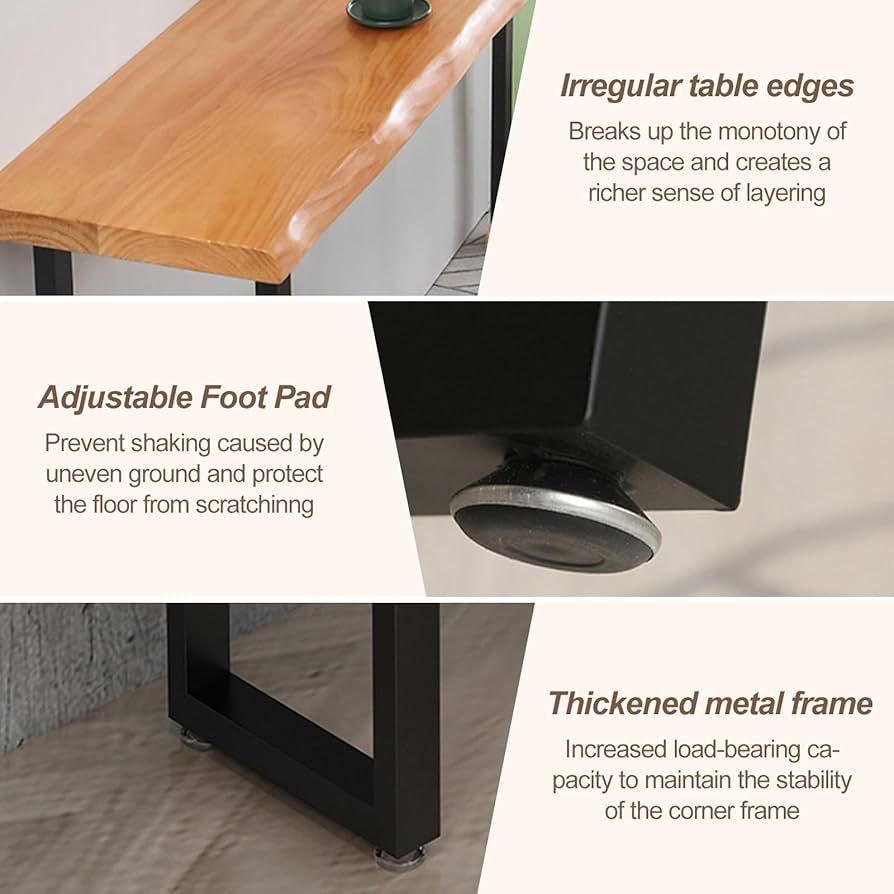Amazon.com: GOYQGLE Bar Table, Counter Height Bar Table