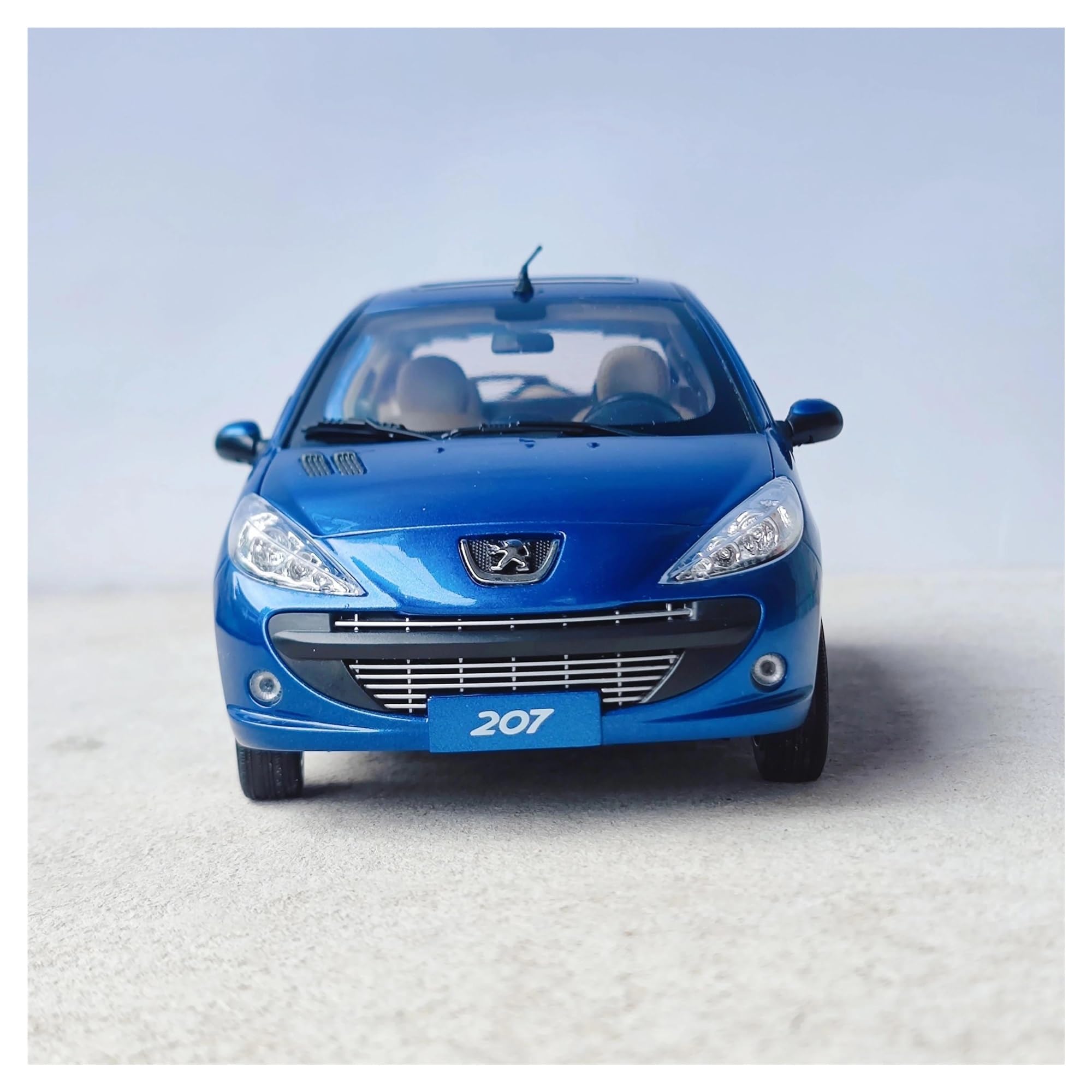 Auto In Miniatura Modellino Auto In Lega Peugeot 207 In Stile Antico Scala 1 18 Per Appassionati Collezionismo E Decorazioni Per La Casa