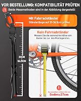 HENMI Univerzális Kerékpártámasz 24-29 Colos Kerékpárokhoz - 35-45 kg Teherbírás, Állítható Magasság, Stabil Tartás MTB, Trekking és Városi  2