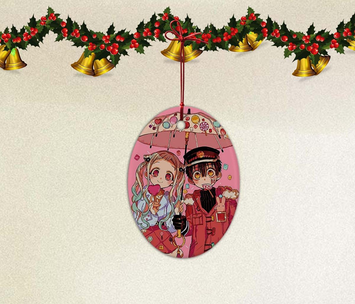 Christmas Decoration Ornament,Toilet-Bound Hanako-kun Porcelain
