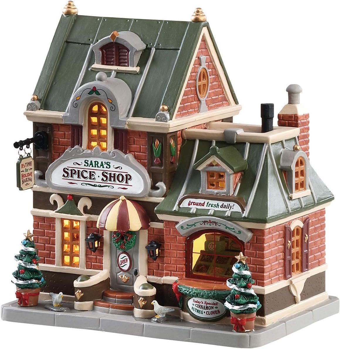 Lemax Village Collection#85370 Sara's Spice Shop