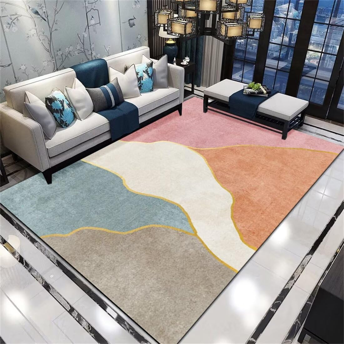 Tapis de salon insonorisé pour protéger votre pièce du bruit et du froid