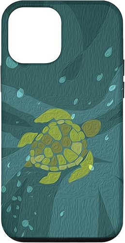 iPhone 12 Mini Turtle Recicla los Océanos del Mundo Gran Eco Estuche de Regalo