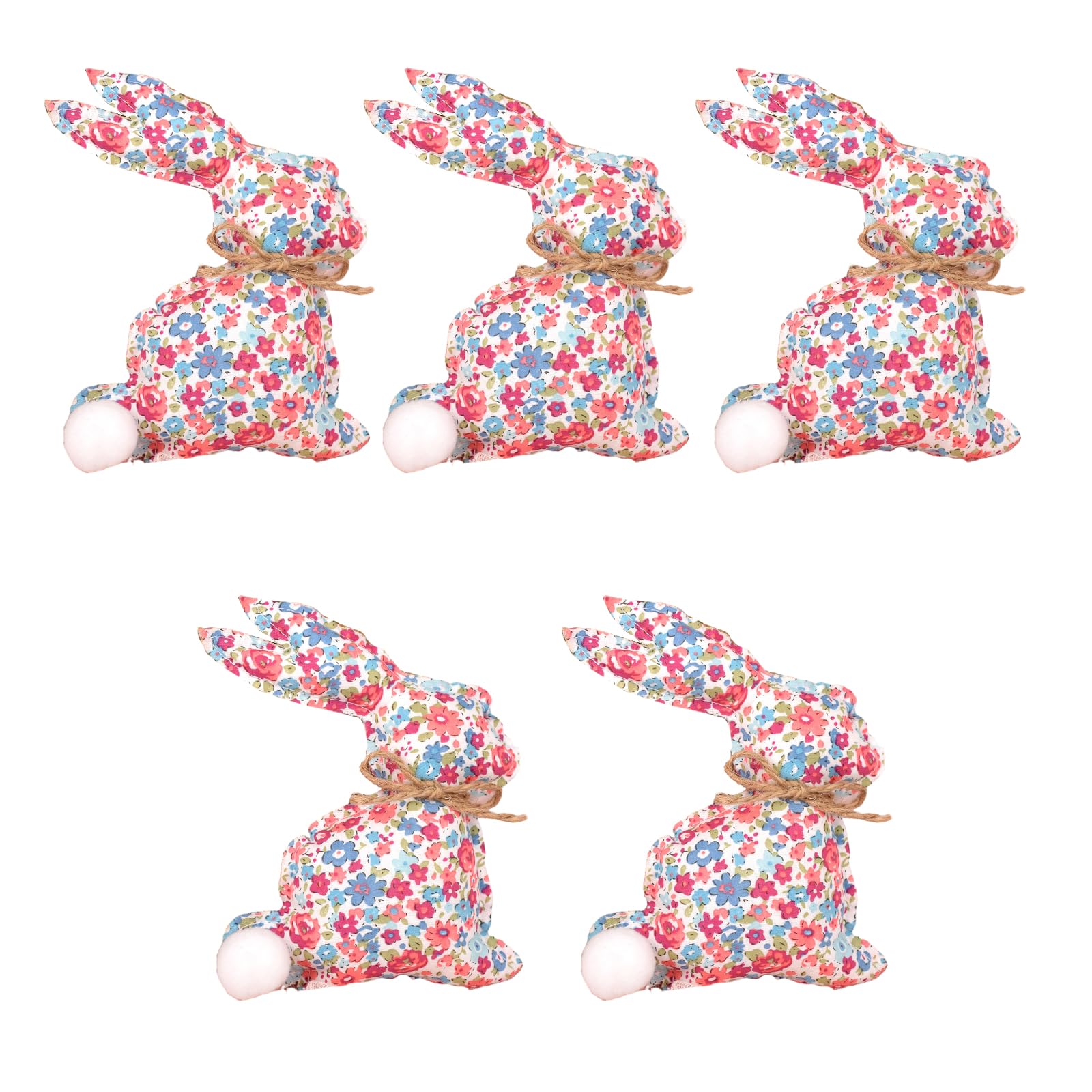 Elnwnnkc 5pcs Lovely Easter Pendant Perfect for Easter Home Party Decoration Bunnies Decoration Colorful Toy Pendant