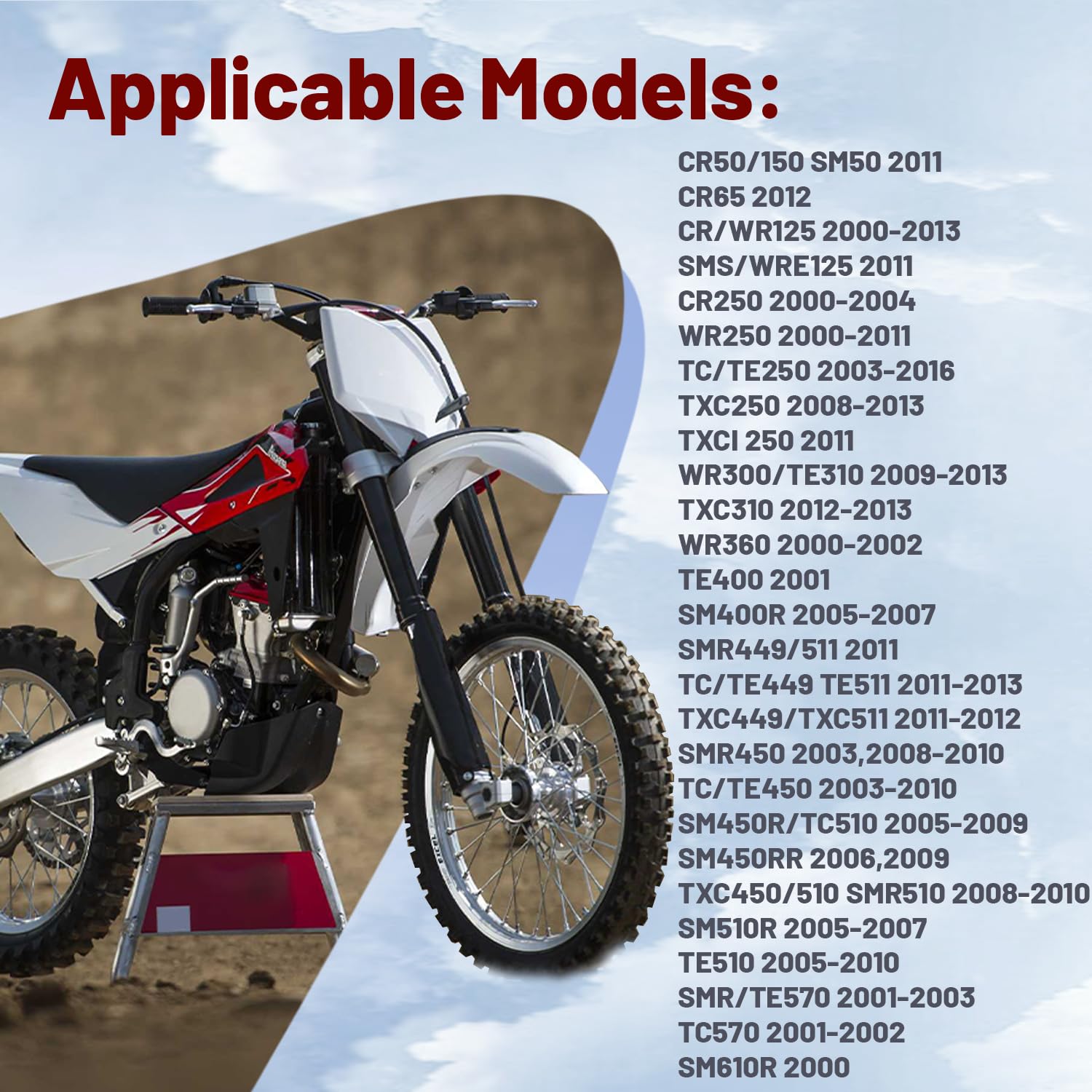 Motorrad Fußrasten,Fußrasten Rot für SMS125 SM400R 449 SMR/TC/TE/TXC 450 SMR/TC/TE SM450R SM450RR TXC450 SM510R 510 TC/TE/TXC/SMR 511 SMR/TE/TXC 570 SMR/TC/TE SM610R