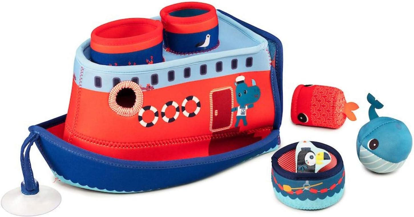 LILLIPUTIENS Marius Ship Bath Toy