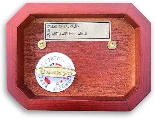 Miniatura 225 de BinkeGG Caja de música con forma de corazón hueco de madera con mecanismo musical Sankyo, melodía: Howl's M0ving Castle (Merry Go Round of Life)