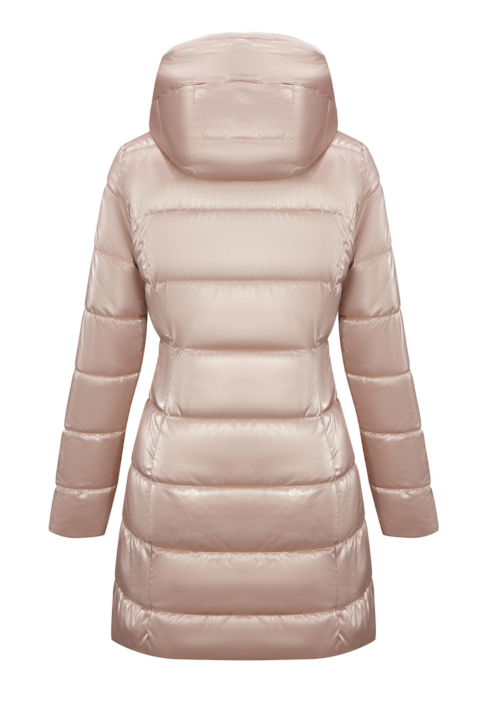Giolshon Damen Wendejacke aus Kunstfell und Fleece