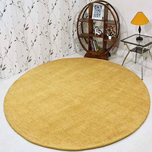 Miniatura 71 de Rugsotic Carpets Alfombra de Área Gabbeh de Lana Anudada a Mano 8'x10' Marrón Sólido L00111 Marrón,Verde,Beige,Azul / Patchwork,Camel,Carbón